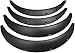 NIITAWM 3.5 inch 90mm Flexible Car Fender Flares Extra Wide Body Wheel Arches Universal 4Pcs