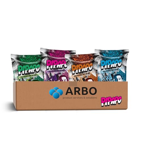 AMO’s Pipapo Sonnenblumenkerne Mix-Paket 4x100g – High Protein Snack – Geschmacksrichtungen: Salzig, Natur (Original), Taco, Popcorn – Geröstet & Knackig