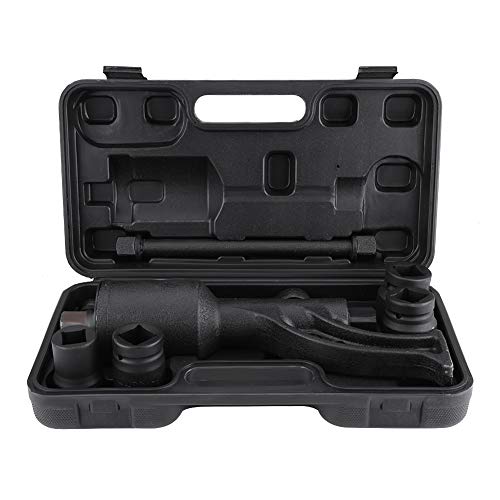 Arbeit sparende Schraubenschlüssel Kit，Schwerlast Multiplier Rad Lug Nut Lugnuts Arbeitsersparnis Schraubenschlüssel 4 Buchse für LKW