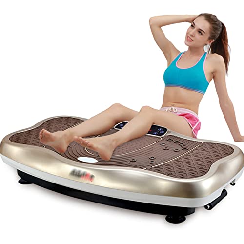 Plataforma Vibratoria 4D para Ejercicio con Bandas de Resistencia - Equipo Completo para Entrenamiento en Casa, Modelado Corporal, Entrenamiento y Recuperación miniatura 1