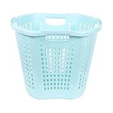 Homeplace - Heavy Duty Deluxe Garden Basket, Laundry Basket, 1 Bushel Basket, Made In USA (Blue)