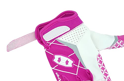Seibertron Pro 3.0 Elite Ultra-Stick Sports Receiver Glove Football Gloves Youth And Adult (Pink, S) #TOP6
