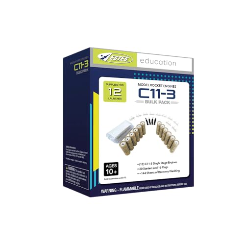 Estes Rockets 1726 C11-3 Engine Bulk Pack