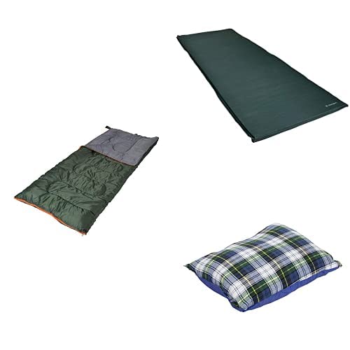 Stansport Scout Sleeping Bag With Air Mattress And Pillow Set #TOP21