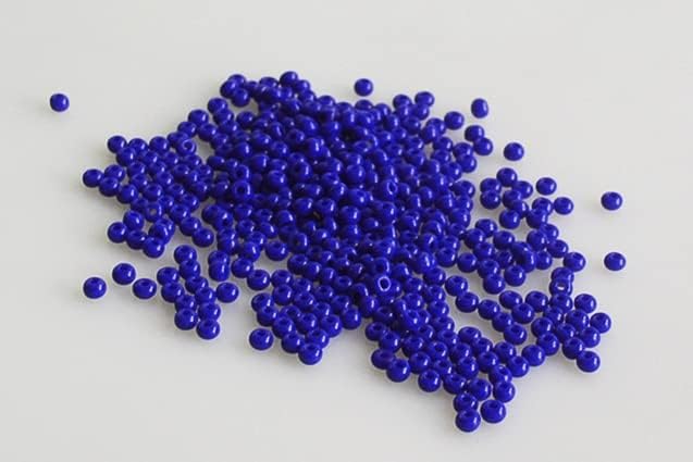 20g Round Rocailles Glass Seed Beads Preciosa Ornela 10/0, Color: 18600, Bohemia Crystal Glass, Czechia 311 19 001