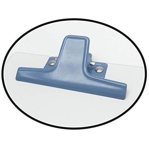 Prancheta MDF Branco A4 (23 cm X 33 cm) com Prendedor Metálico Color (6 Unidades), Acrimet, 119.4 (P