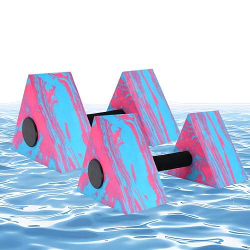 Mancuernas de agua para piscina que eliminan el dolor articular al entrenar