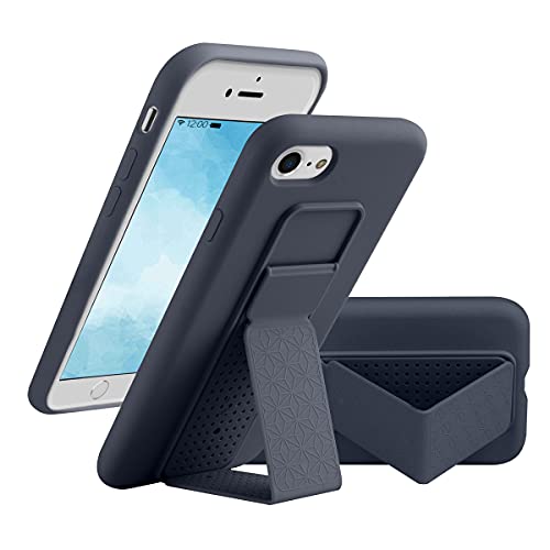 Coque iPhone 7/8 LT LAUDTEC bleu marine idéale pour regarder vos vidéos de cuisine en solo