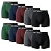 feynoss Boxershorts Herren 10er Pack - Atmungsaktive Männer Unterwäsche, Retroshorts Unterhosen Männer, XL für Fahrrad Fahren, Ball Sports