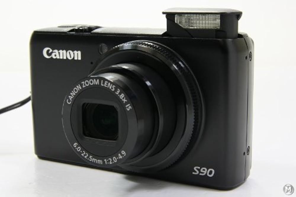 Canon PowerShot S90 digital camera (10 Megapixels, 3.8x