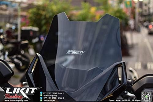 ホンダ フォルツァ Mf13 Speedy ウインドシールド ウインドスクリーン ブラック 洗車 工具 メンテナンス用品 車 バイク Amazon