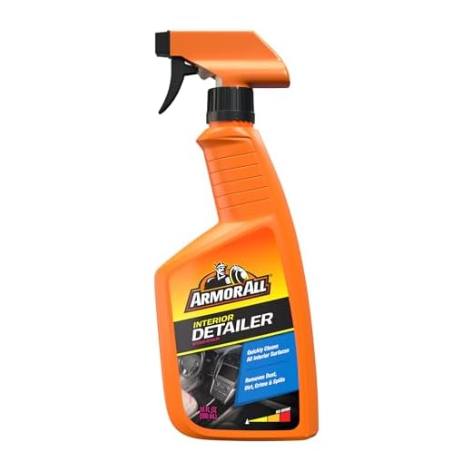 Armor All Car Detailer Spray, Car Interior Cleaner Spray for Dirt and Dust, 16 Fl Oz