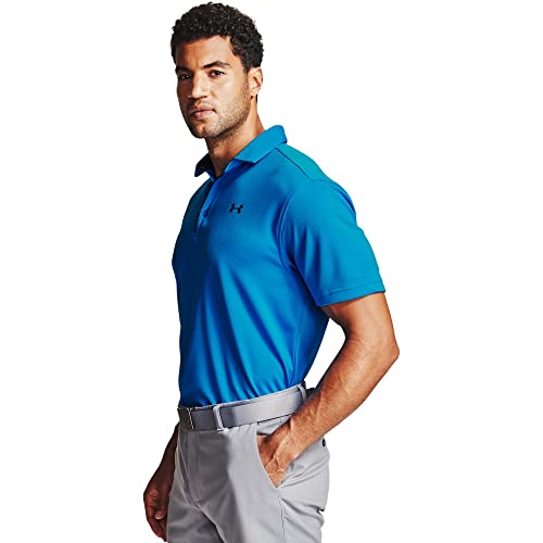 Image of Under Armour Men's Polyester Solid Tech Polo | T-Shirt | 1290140-001