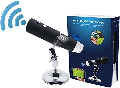 Tekit 1080P 1000X Zoom WiFi Wireless 8LED USB Handheld Digital Microscope Magnifier Camera for Apple IOS/Android Smartphones/Tablet PC