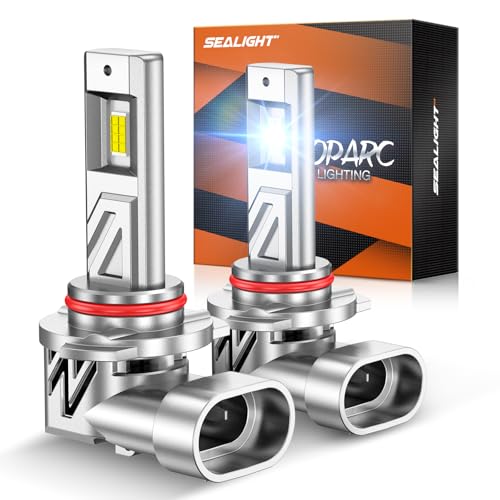 SEALIGHT HB3/9005 Bulb, 800% 44,000LM Super Bright 9005 LED HeadLight