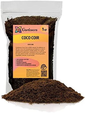 Premium Organic Coconut Coir Mix for Home Gardening - All Natural...