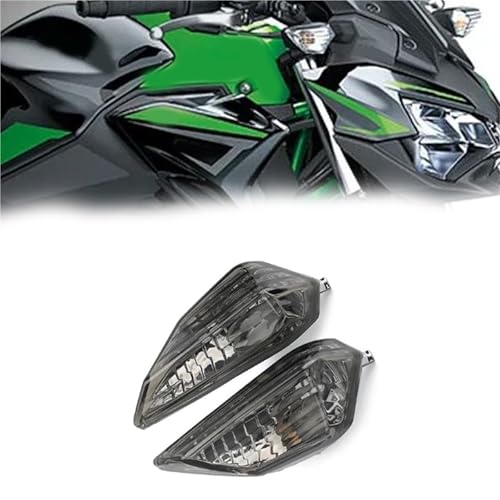 Boîtier de lampe moto clignotant lentille Kawasaki Ninja 250 400 EX250 EX400 18-24