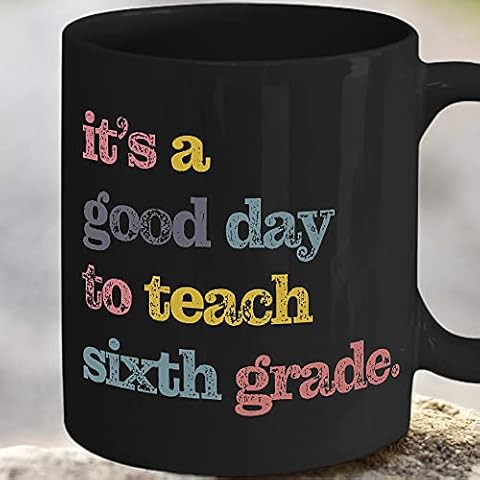 6th Grade Teacher Thank You Gifts For Women, Sixth Grade Teacher Appreciation Gifts For Her, Teacher Week Gifts, BOHO Rainbow Colors Thank You Gifts For Teachers Cover