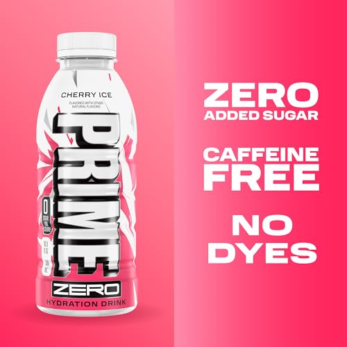 Image of PRIME Hydration Ice Red Chill, Sports Drinks, Enhanced with Electrolytes for Maximum Hydration, BCAAs 250 mg, B Vitamins, Antioxidants, Low Sugar, 1.4 oz, Pack of 12
