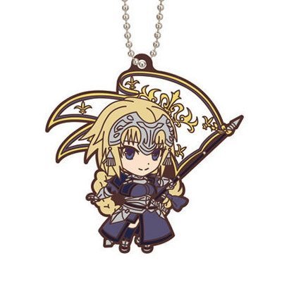 Bandai Fate / Apocrypha Capsule Rubber Mascot Ruler miniatura 1
