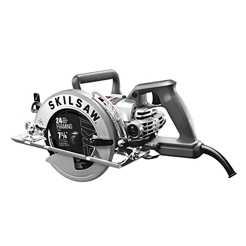 Image of SKIL 7-1 /4 inch Worm Drive Circular Saw With Twist Lock Plug- SPT77W-71