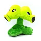 ゲームのプラントvsゾンビ（Plants vs. Zombies）に登場する、 スプリットピー(Split Pea)のぬいぐるみ サイズ：約14cm前後 ＊ホツレがあることが御座いますので予めご了承下さい。 対象年齢15歳以上