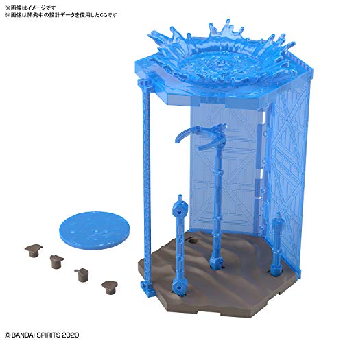 30mm Customized Scene Base Water Ver. Plastic Model [Import Japonais] - vue 3