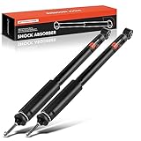 A-Premium Rear Pair (2) Strut Shock Absorber Compatible with Honda Civic Sedan 2006-2011 & Acura CSX 2006-2011, Driver and Passenger Side