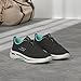 Skechers Women's Go Walk Arch Fit Unify, Black/Aqua, 9 Wide