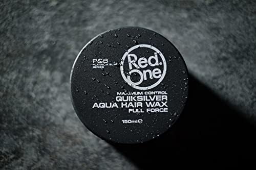 RedOne Hair Styling Aqua Wax Grey 2x 150 ml | Firm Hold | Hair Gel Wax | Ultra Hold | Men & Women Hair Wax | Watermelon Scent | Maximum Control