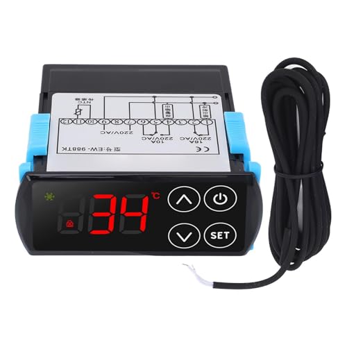 Contrôleur de température intelligent PID en boîtier ABS avec écran tactile de précision