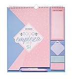 Pegatinas y notas adhesivas - el planificador mensual de pared disney tiene una página de pegatinas personalizadas y tres tipo de notas adhesivas: lista de la compra para que la puedan rellenar todos los miembros del hogar, notas tamaño 7 x 7 cm para que no se te olvide ninguna tarea importante y dos packs de notas 7 x 3 cm para las pequeñas ideas, detalles o tareas