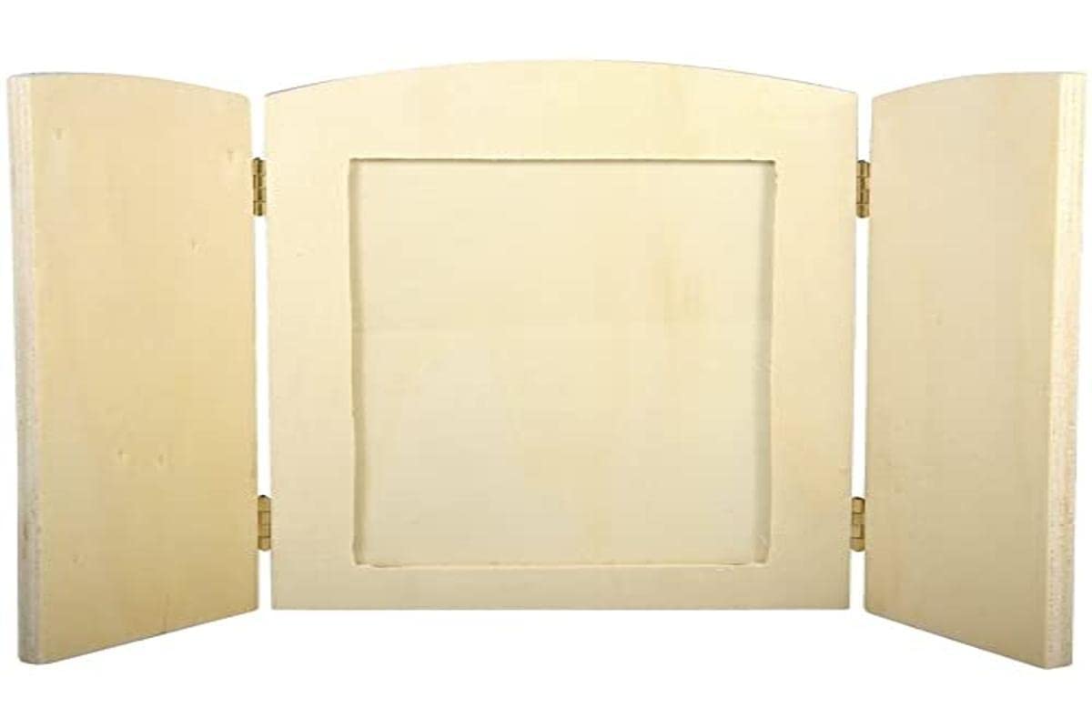 Cadre photo de voyage en bois naturel à personnaliser - Rayher