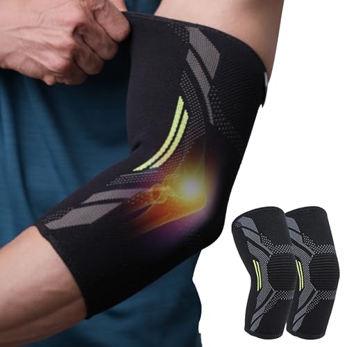 Careforce - The Force Behind Your Health Nylon Elbow Support For Gym Elbow Band For Pain Relief For Men And Women - M