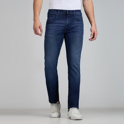 Image of Pepe Jeans Men's Jeans | Slim Fit | Mid Rise | Stretchable