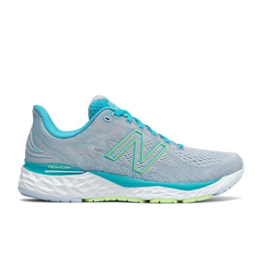 New Balance Women's Fresh Foam 880v11, Grey/Sky, 9 Medium