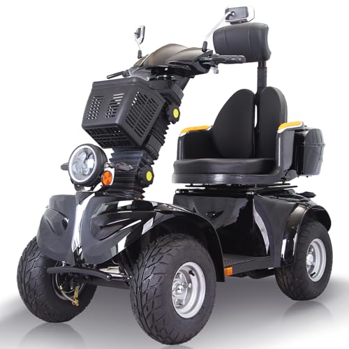 WIILAYOK Heavy Duty 4 Wheels Mobility Scooter, All Terrain Electric