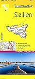 sizilien reisezeit  Michelin Sizilien: Straßen- und Tourismuskarte 1:200.000 (MICHELIN Localkarten, Band 365)