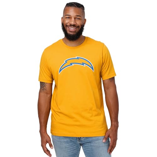 Image of FOCO Men's NFL Team Primary Logo Black Short Sleeve T-Shirt