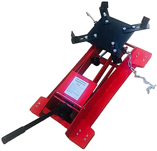 Heavy Duty Adjustable 1/2 Ton 1100 Lbs Floor Low Profile Transmission Jack Lift New #TOP1