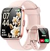 Reloj Inteligente para Mujer, Pantalla HD de 1.85" Compatible con iPhone/Samsung/Android (Recibe/Haz), Seguimiento de Fitness con Monitor de Ritmo Cardíaco/Sueño/SpO2, Sumergible 3ATM, Más de 120 Modos Deportivos, Alexa 2