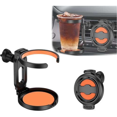 NFAHBAQA Portavasos para Coche para Mercedes Benz Maybac, Soporte para Ventilación de Coche, Soportes para Bebidas Plegables Ajustable,A