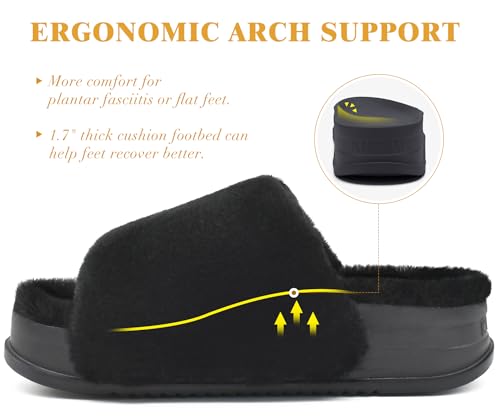 Image of KuaiLu Women's Orthotic Arch Support Slippers