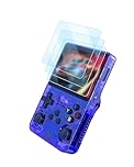 (3 Packs) Protective Film For R36s/R35S Gaming Handheld 3.5 inch Tempered Glass Screen Protector - High Transparency, Scratch Resistant, Anti-Fingerprint