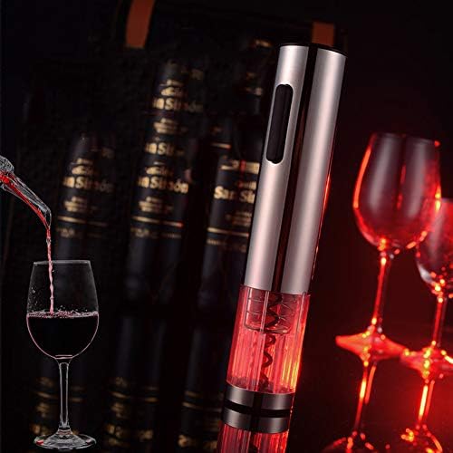 Electric Wine Bottle Opener - Portable Dry Battery Cork Remover for Home, Bar & Business Use - Convenient & Easy to Use Red Wine Accessory
