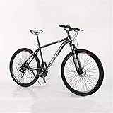 bicicletas 30 pulgadas Adecuado para cualquier tipo de terreno: esta bicicleta de montaña de suspensión completa tiene una gran distancia entre el suelo y los pedales y está equipado con neumáticos. Por lo tanto, es para cualquier tipo de terreno.