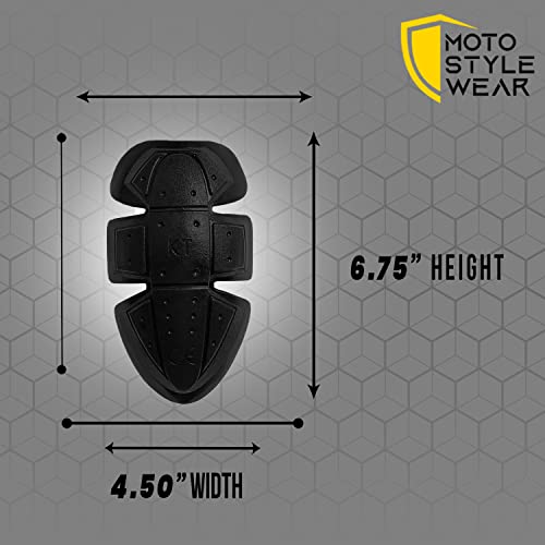 Motostylewear – Ce 1 Approve Shoulder Protective Pads, Men’s Level 1 Approved Shoulder Protectors, Shoulder Armor Motorcycle Jacket Replacement Pad Pair For Women. #TOP4