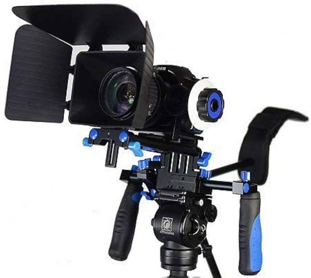 DSLR Rig Movie Kit Shoulder Mount カメラリグ Neewer Aluminium Alloy Foldable DSLR Rig Movie Kit Film