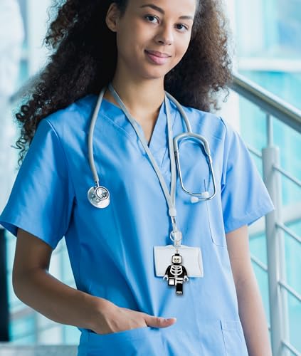 Porte clés squelette lumineux LEGO - vue 5