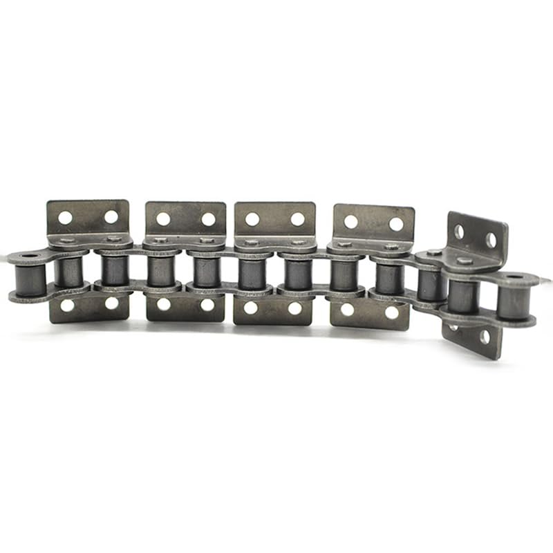 Chaîne à rouleaux de précision pas court 08B-1 1,5 m, transmission industrielle, une seule rangée, avec 2 oreilles et trous